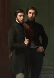 René-Charles Dassy und sein Bruder Jean-Baptiste-Claude-Amédé Dassy, 1850