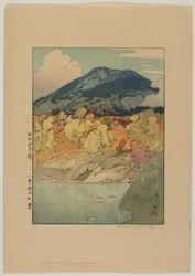 Herbst in Hakkodasan, Showa-Ära