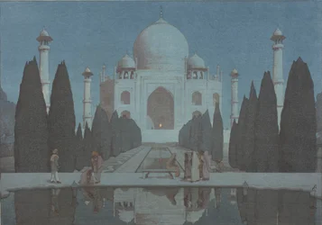 Der Taj Mahal bei Nacht, Nr. 6