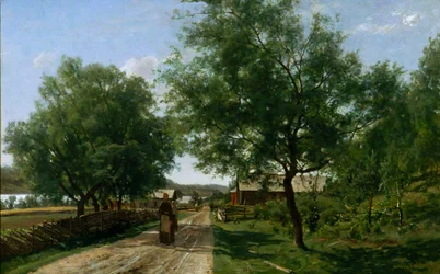 Eine Straße in Häme