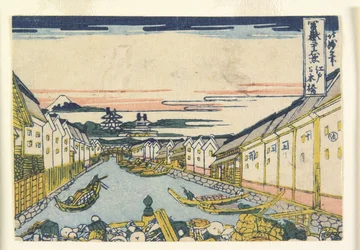 Nihonbashi Brücke in Edo, 1835-40