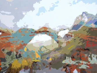 Landschaft Obscura - 12, 2024