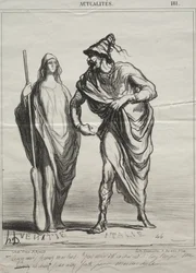 Actualities, Platte 181: Was hältst du von mir! Nimm meinen Arm, 1866