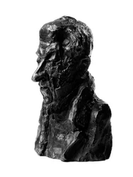 Karikatur von Graf Alfred Pierre de Fallux du Coudray (1811-1885), Abgeordneter und Minister. Das Böse. Skulptur von Honore Daumier (1808-1879) 19. Jahrhundert. Inv L 48.16 Dim in cm H 23 x L 1 Musee des Beaux Arts, Palais Longchamp, Marseille