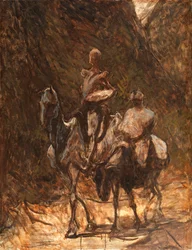 Don Quijote und Sancho Pansa, 1868-1870