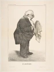 Harlé Père, veröffentlicht in La Caricature Nr. 136, 5. Juni 1833