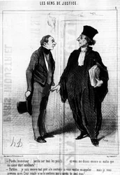 Verloren, Herr... auf allen Punkten verloren... und Sie sagen mir heute Morgen wieder, dass meine Sache ausgezeichnet war... Parbleu... ich bin immer noch bereit, sie zu unterstützen, wenn Sie Berufung einlegen wollen... aber ich warne Sie, dass ich sie am