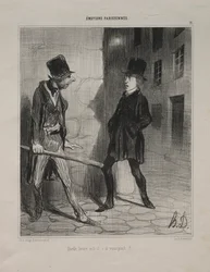 Pariser Emotionen, Platte 11: Wie spät ist es bitte, 24. November 1839