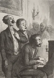 Die Sänger: Die Sänger im Salon