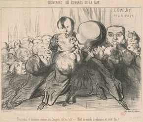 Troisième et dernière séance du congrès ...