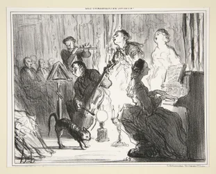 Ein Orchester in einem sehr anständigen Haus, Nr. 8 aus Les Comédiens de Société