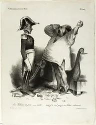 „- Sire! Lissabon wurde erobert. - aaaah!!... und ich träumte, dass ich tapfer gekämpft hätte!“, Platte 304