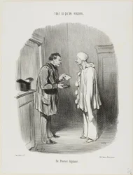 Ein gerupfter Pierrot, Platte 9 aus Tout Ce Qu
