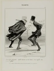 „Elf Grad Celsius! Schau, wie es dich aussehen lässt! Und das nennt man das Jahr der Gnade!“, Platte 1 aus Vulgarités