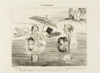 Madame Greluche: „Oh, Gustave, wie schön! Eine echte wohltuende Wärme! Schau dir unseren Sohn Loulou an; das süße Gesicht, das er macht!“ Herr Greluche: „Und Pyramus, er hat Angst, Angst wie ein Hund. Wenn du nur wüsstest, was er gerade macht, der kleine S