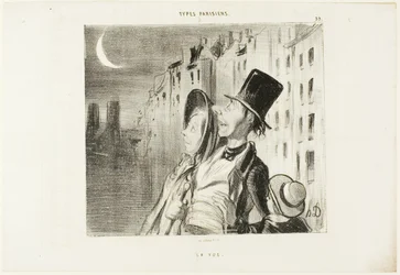 Sehen, Platte 39 aus Types Parisiens