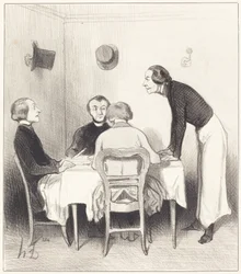 Karotte aus dem Restaurant