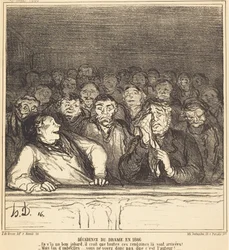 Verfall des Dramas im Jahr 1866