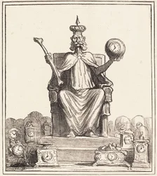 Honore Daumier, „Nachfolger von Karl dem Großen“