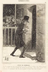 Der Schauspieler des Théâtre des Funambules