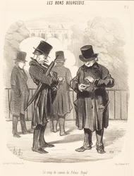Der Kanonenschuss am Palais-Royal