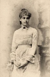 Porträt von Edith Sara Watson 1880 (Foto)