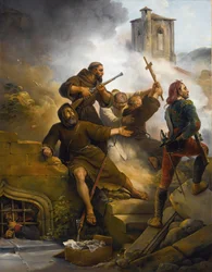 Die erste Belagerung von Saragossa, 1819
