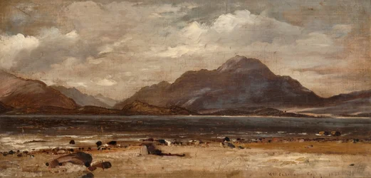 Loch Lomond und Ben Lomond, 1846