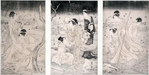 Jagd auf Glühwürmchen bei Einbruch der Dunkelheit, 1796-97