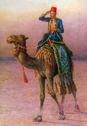 General Gordon in der Wüste