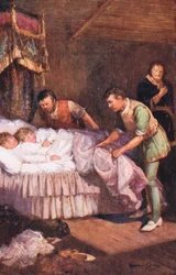 Mord an den Prinzen, Illustration aus 