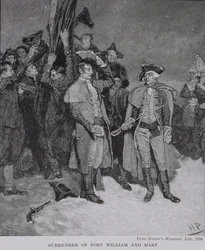 Übergabe von Fort William und Mary, aus Harper