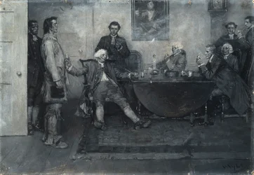 "Das ist Enoch Wade, meine Herren," sagte der Baronet
