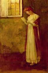 Ohne Titel (Frau am Fenster)