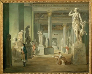 Der Saal der Jahreszeiten im Louvre