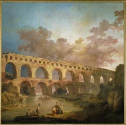 Die Pont du Gard. Das römische Aquädukt über den Fluss Gard