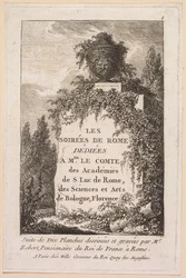 Les Soirées de Rome: Titelseite, 1763-1764