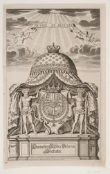 Titelblatt zu den Statuten des Elefantenritterordens