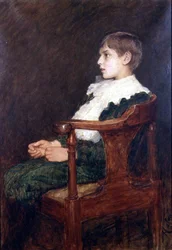 Porträt des Sohnes des Künstlers, Lorenz
