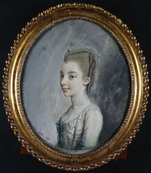 Porträt von Georgiana Spencer, später Herzogin von Devonshire