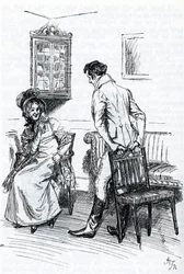 Emma und Mr. Knightley (Illustration)