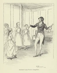 Illustration für Amos Barton von George Eliot