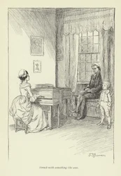 Illustration für Mr. Gilfils Liebesgeschichte von George Eliot
