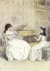 Illustration für Mr. Gilfils Liebesgeschichte von George Eliot