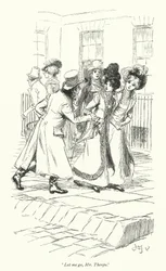 Illustration für Northanger Abbey von Jane Austen