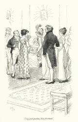Illustration für Northanger Abbey von Jane Austen