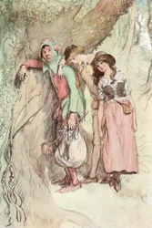 Illustration zu Shakespeares Wie es euch gefällt