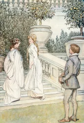 Illustration zu Shakespeares Wie es euch gefällt