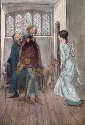 Illustration für Die Lustigen Weiber von Windsor