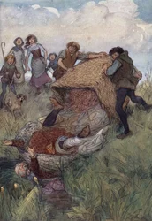 Illustration für Die Lustigen Weiber von Windsor